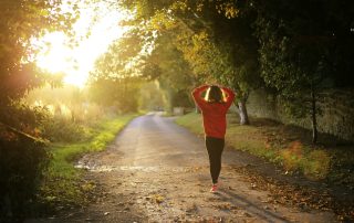 Mental Health & Money - Cross Border Financial Planning - Women Walking along path